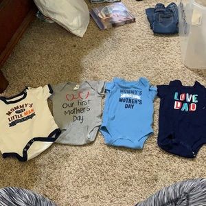 6 month onsies